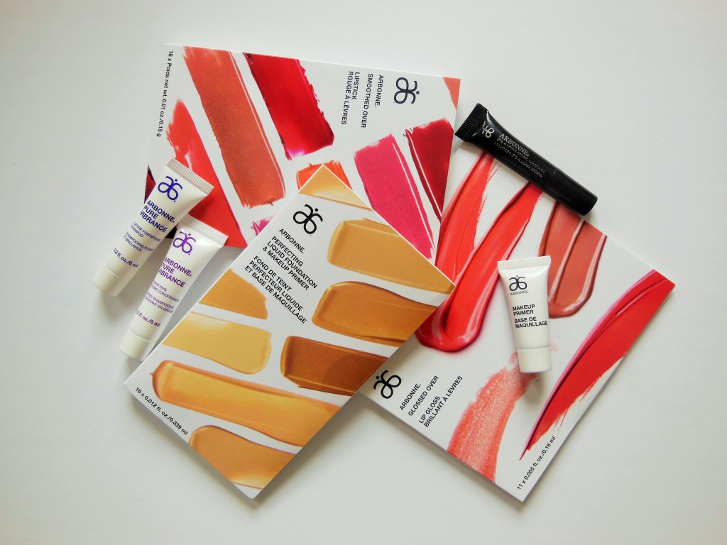 Arbonne Makeup and Haircare Samples FreshBeautyFix