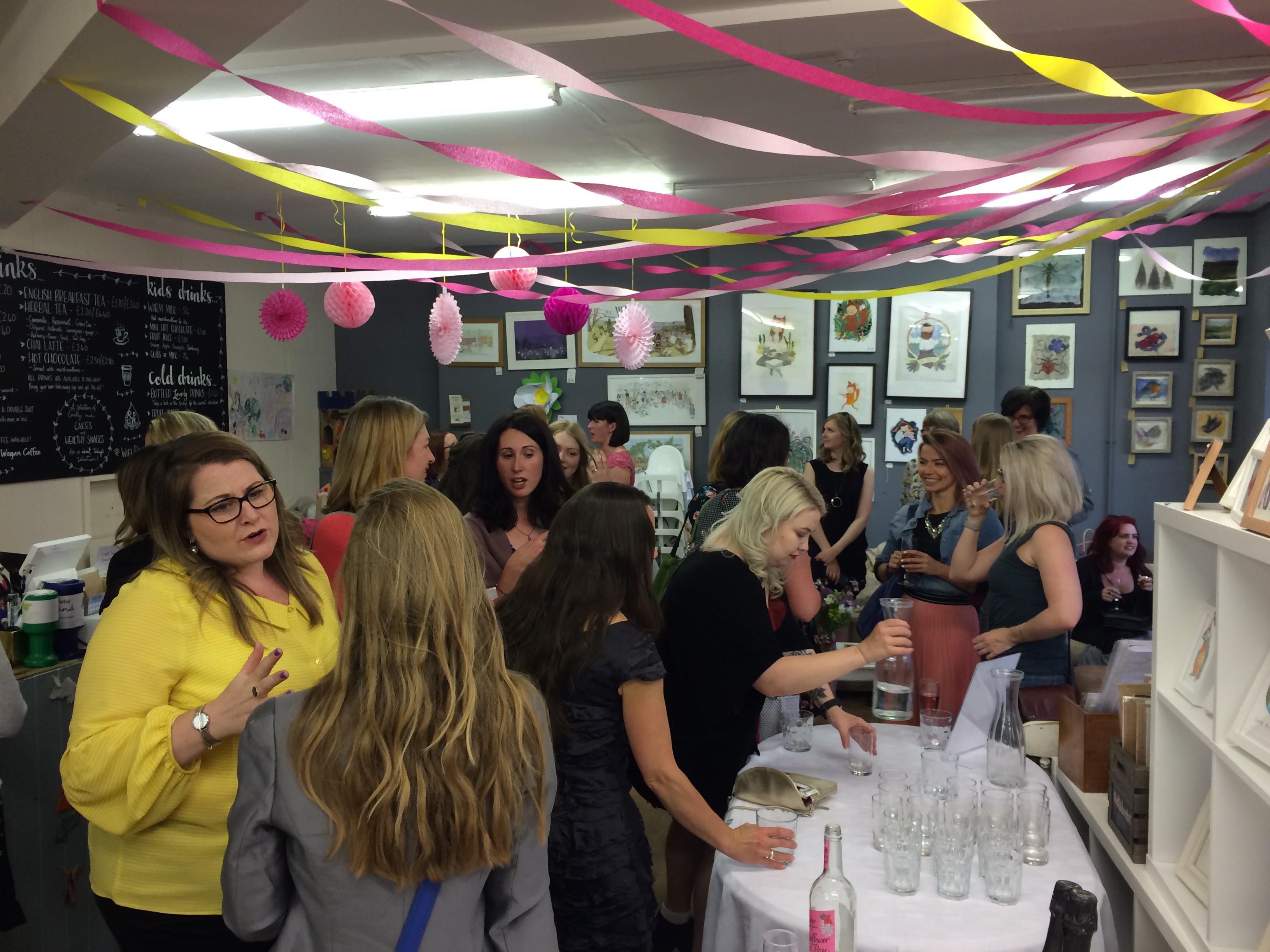 Brand partners and Residents at the Rare Beauty launch event