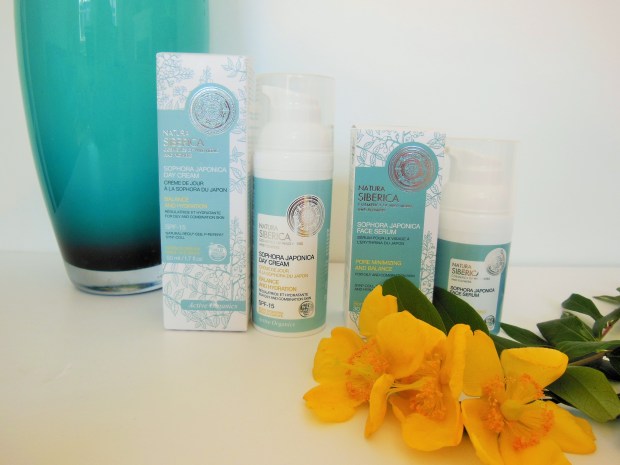 Natura Siberica Sophora Japonica serum and day cream