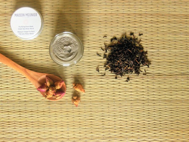 Maison Meunier Face Mask with ingredients