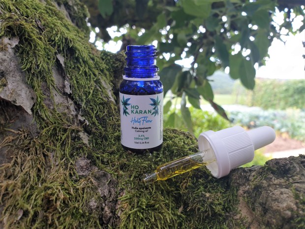 Ho Karan CBD oil on bark