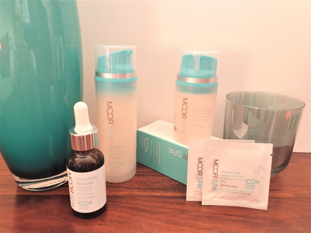 Moor Spa skincare review groupshot